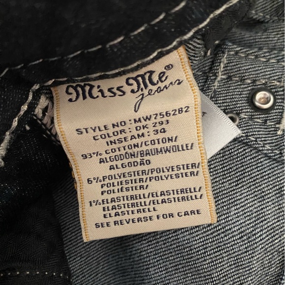 NWT Women’s 26 Miss Me Bootcut Jeans - Picture 7 of 7